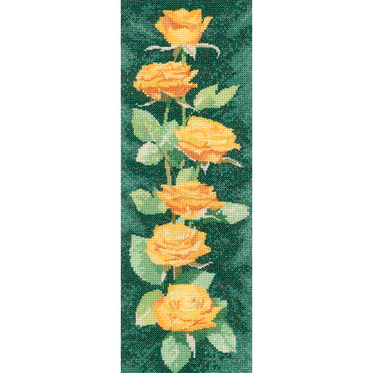 Yellow Roses Panel cross stitch chart pack - JCRY891C