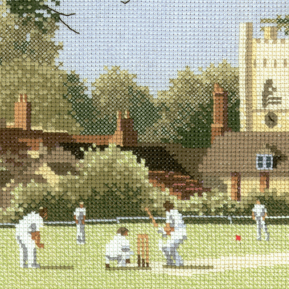 Sunday Cricket cross stitch kit - JCSC442