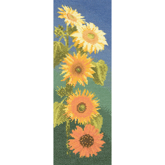 Sunflower Panel cross stitch chart pack - JCSF472C