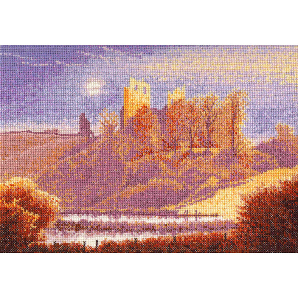 Sunrise at Tutbury cross stitch chart pack - JCTB302C