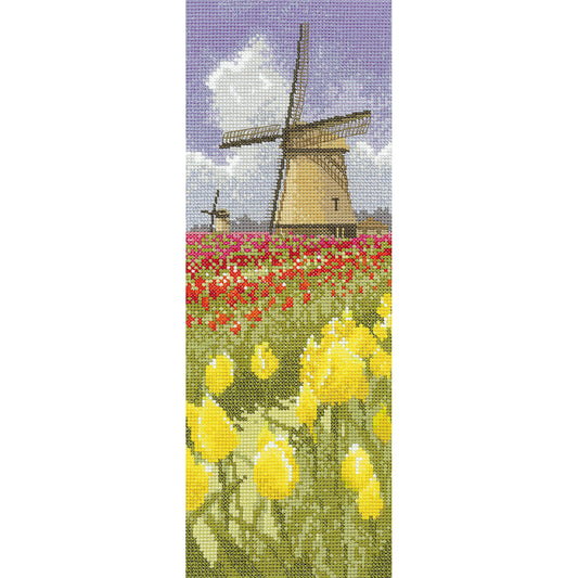 Tulip Fields cross stitch chart pack - JCTF587C