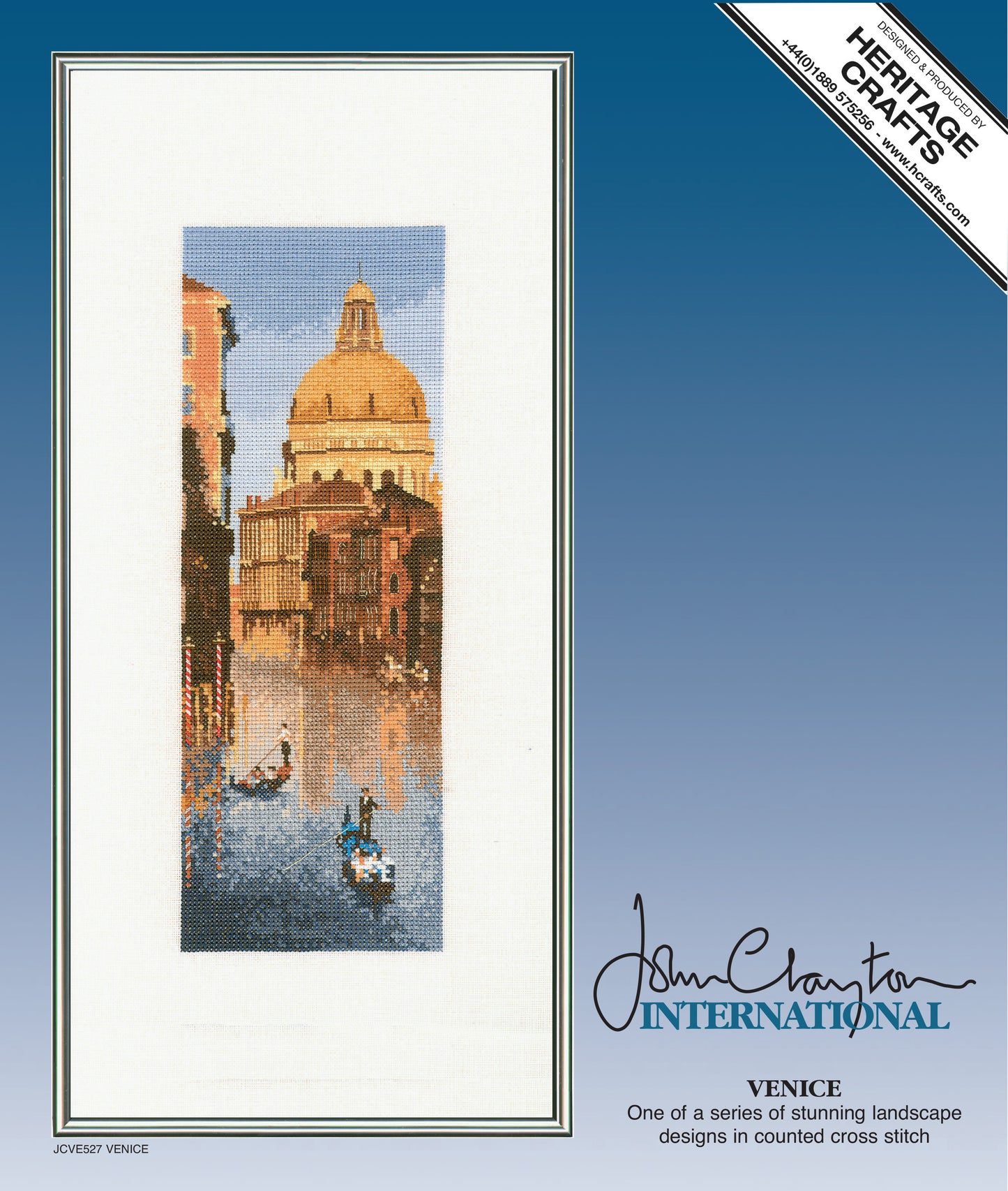 Venice cross stitch kit - JCVE527