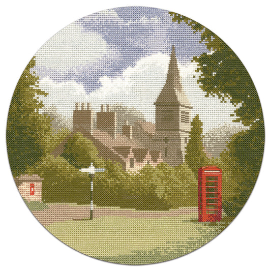 Village Green cross stitch chart pack - JCVG342C