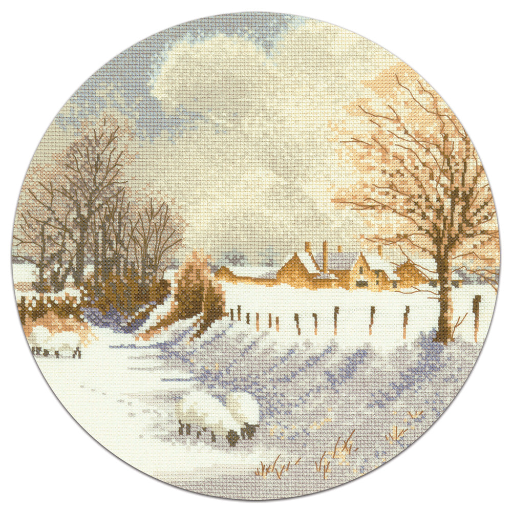 Winter Sheep cross stitch chart pack - JCWS267C