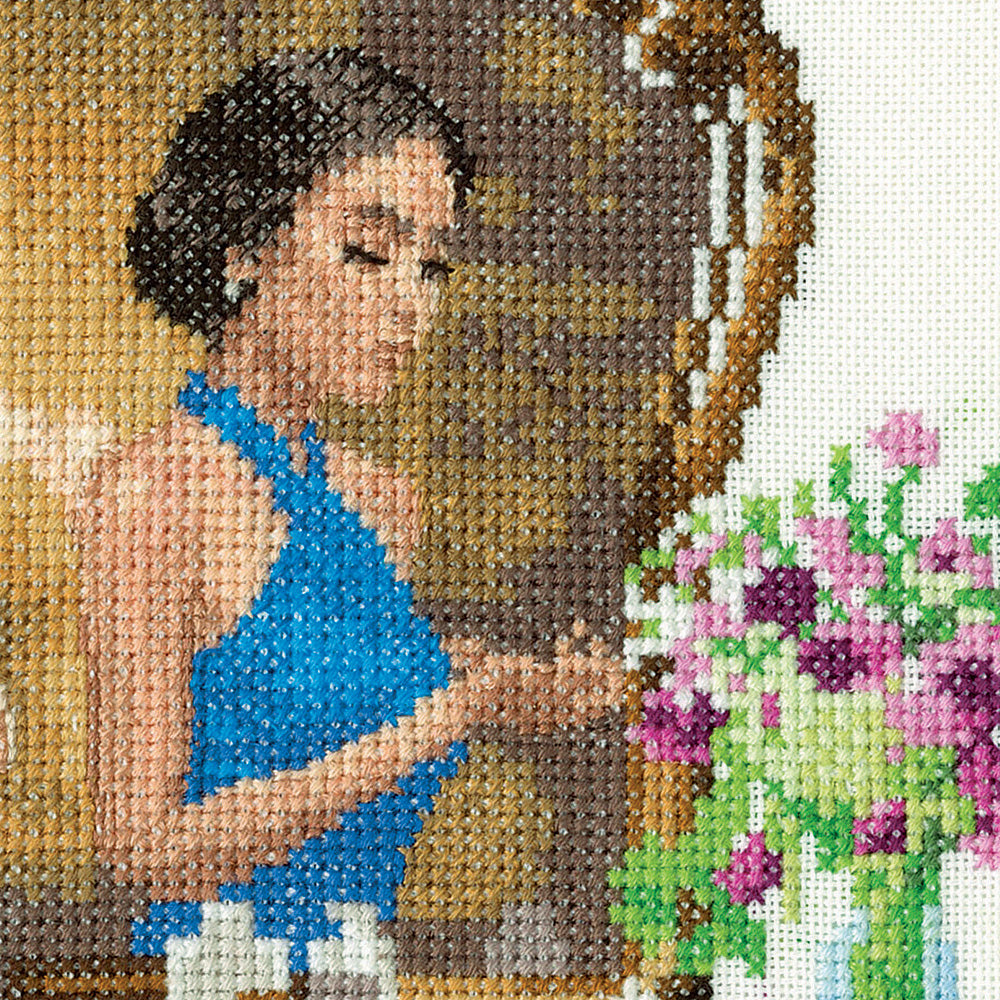 Ailsa cross stitch kit - JLAI1750