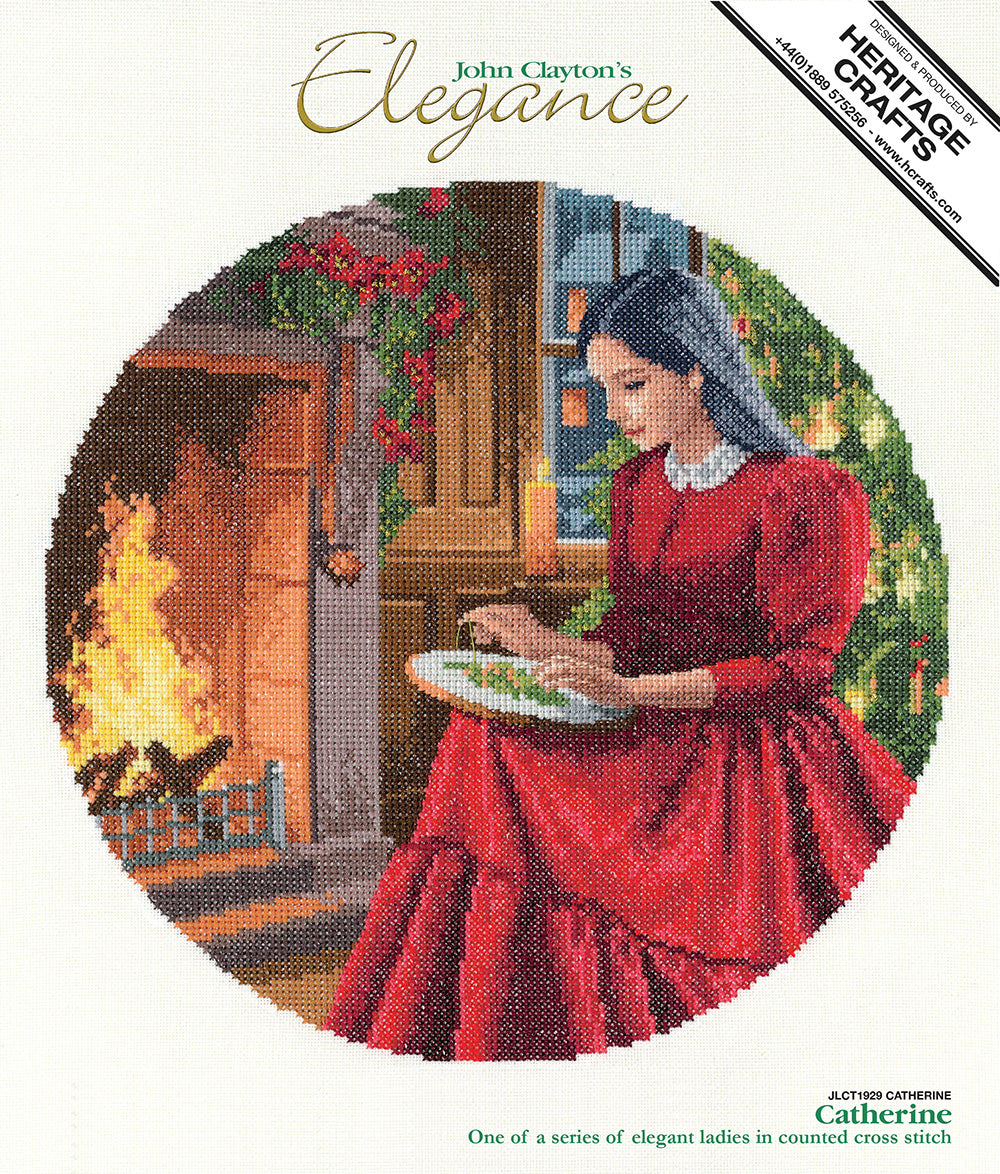 Catherine cross stitch kit - JLCT1929