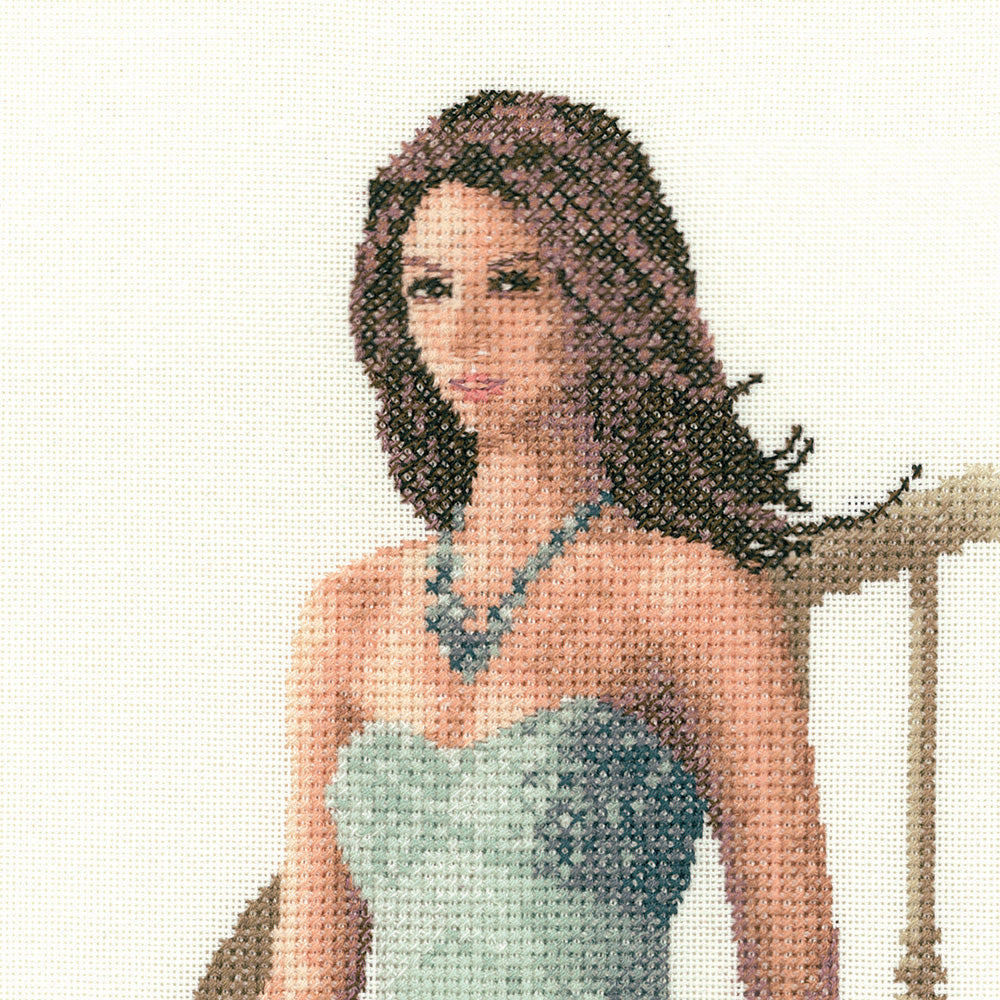 Louisa cross stitch kit - JLLO1195