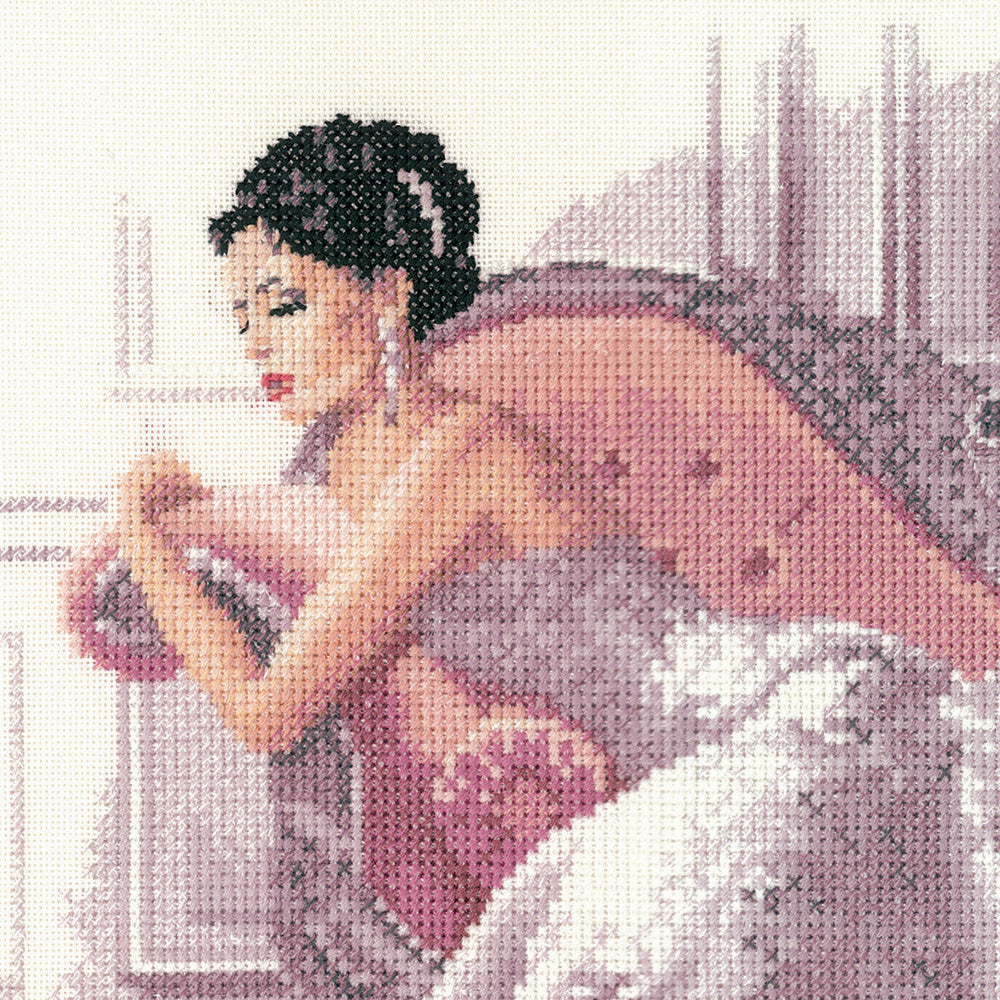 Vanessa cross stitch kit - JLVA1216