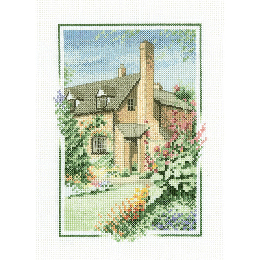 Hollyhock Cottage cross stitch chart pack - JSHH291C