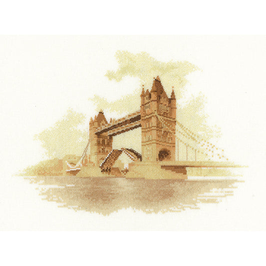 Tower Bridge cross stitch chart pack - JWTB1069C