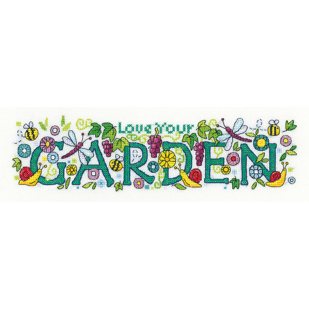 Love Your Garden cross stitch kit - KCLG1491 (D)