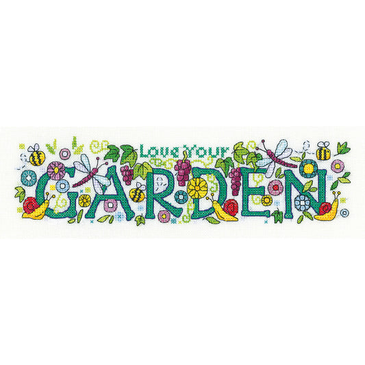 Love Your Garden cross stitch kit - KCLG1491