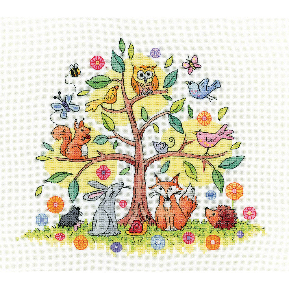 Tree of Life cross stitch kit - KCTF1582