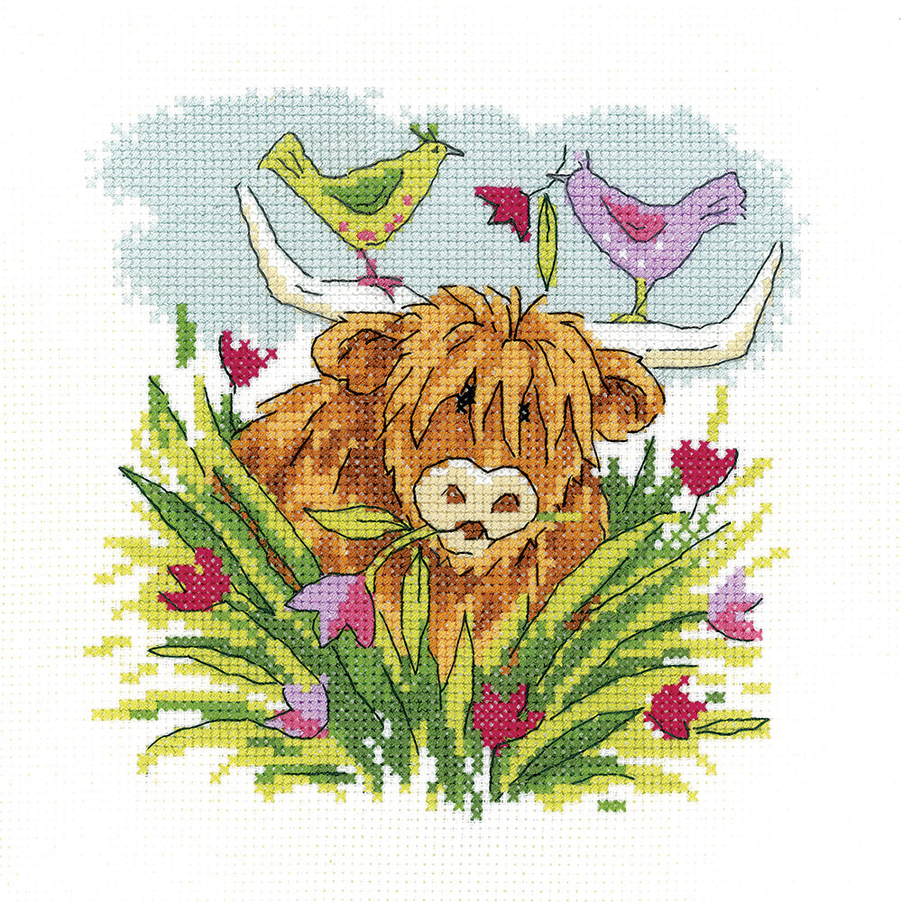 Tulip cross stitch kit - KCTP1687