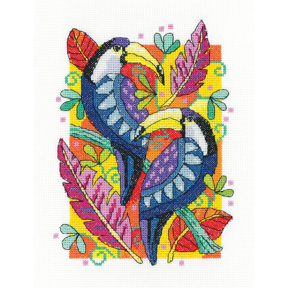 Toucans cross stitch kit - KCTU1503 (D)