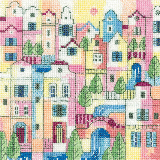 Impressions of Amsterdam cross stitch kit - KIAM1767