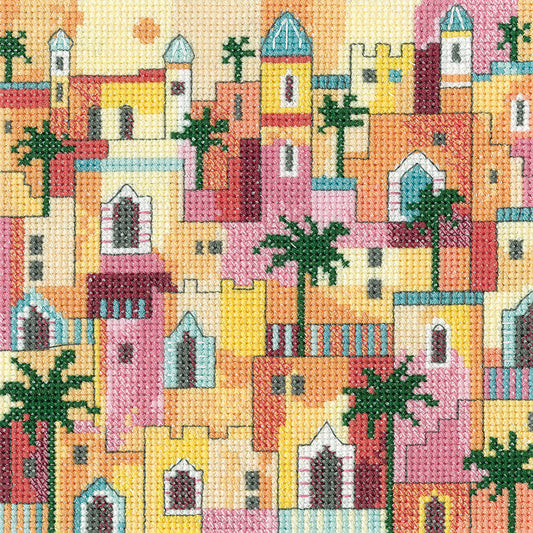 Impressions of Morocco cross stitch kit - KIMO1778