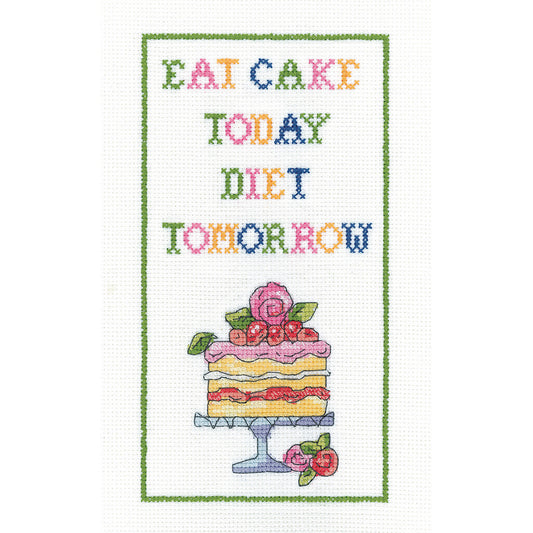 Diet Tomorrow cross stitch kit - KSDT1651 (D)