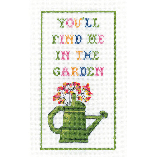 In The Garden cross stitch kit - KSIG1647 (D)