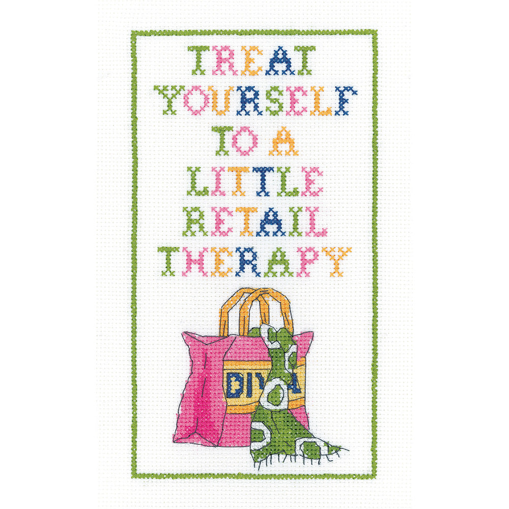 Treat Yourself cross stitch kit - KSTY1652 (D)