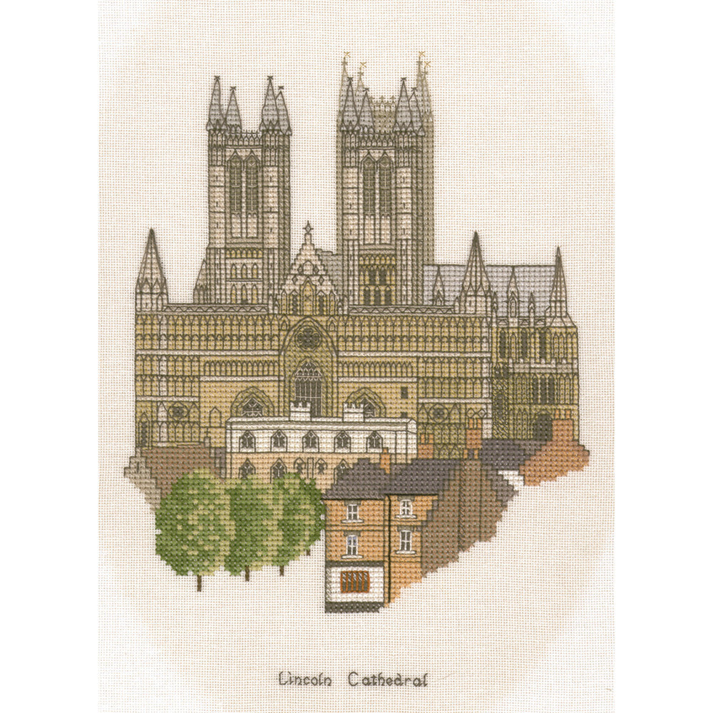 Lincoln Cathedral cross stitch chart pack - LC029C