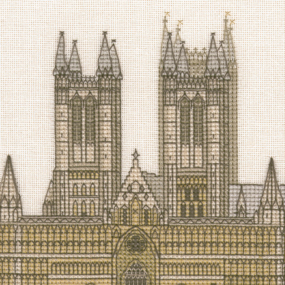 Lincoln Cathedral cross stitch chart pack - LC029C