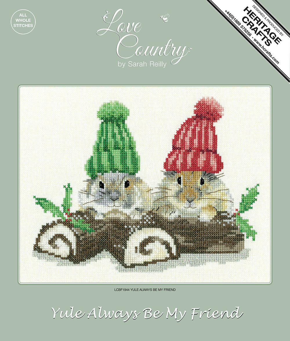 Yule Always Be My Friend  cross stitch kit - LCBF1944