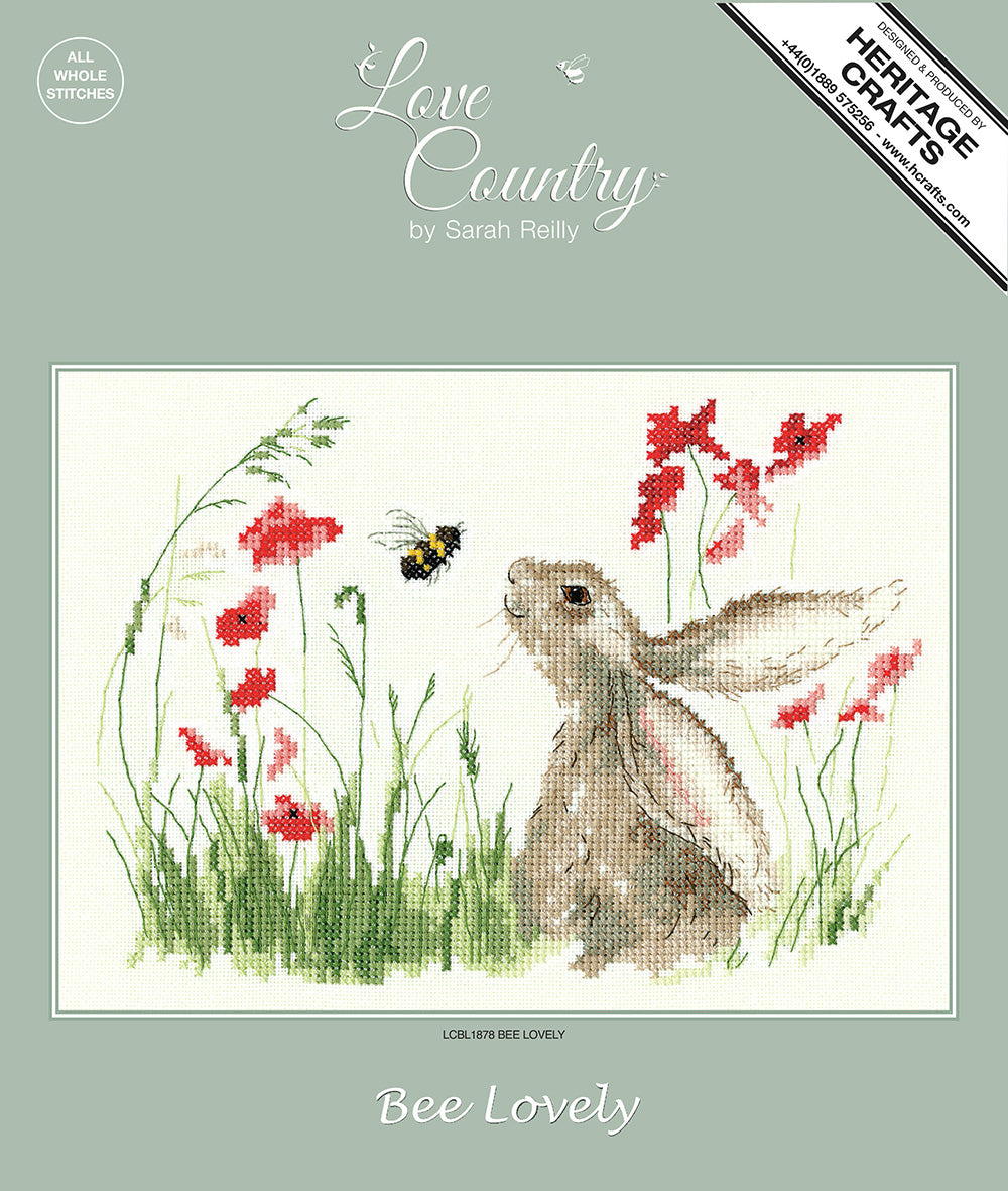 Bee Lovely cross stitch kit - LCBL1878