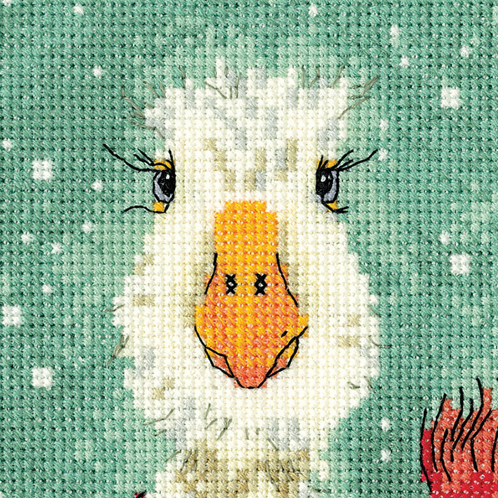 The Christmas Scarf cross stitch kit - LCCS1844