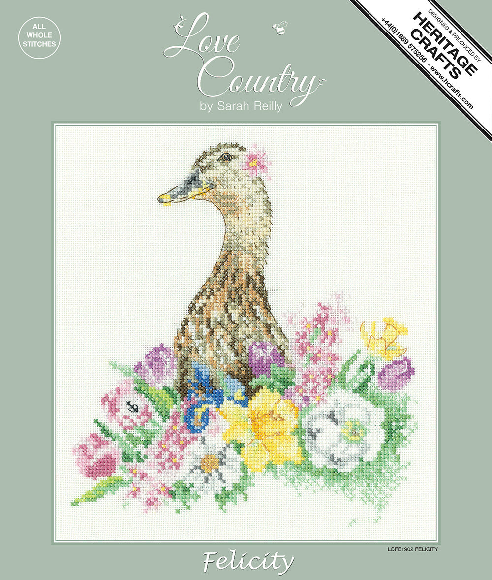 Felicity cross stitch kit - LCFE1902