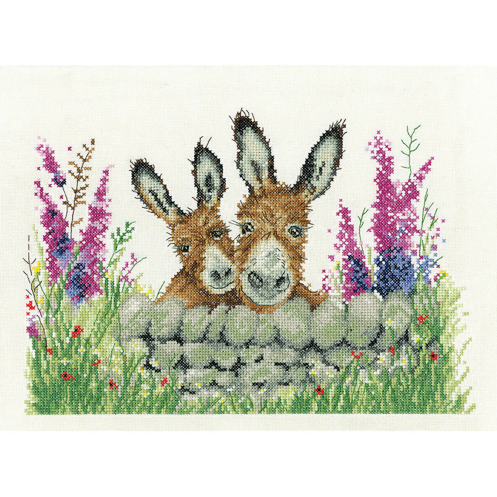 Pip and Poppy cross stitch kit - LCPP1797