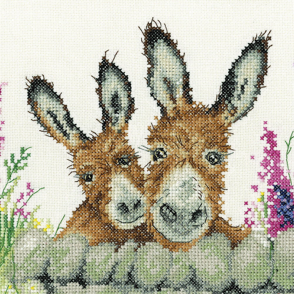 Pip and Poppy cross stitch kit - LCPP1797