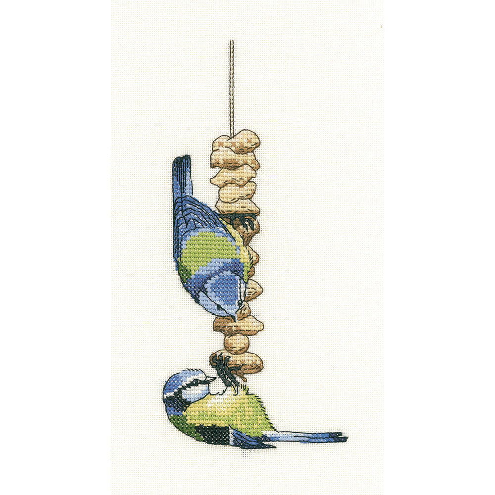 Blue Tits cross stitch chart pack - LDBT1307C