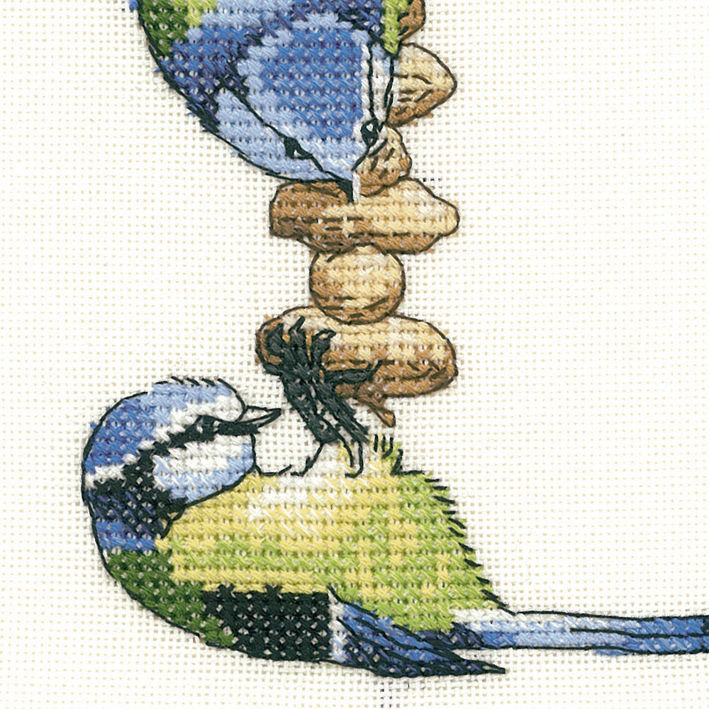 Blue Tits cross stitch chart pack - LDBT1307C