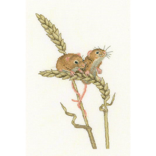 Harvest Mice cross stitch kit - LDHM1264