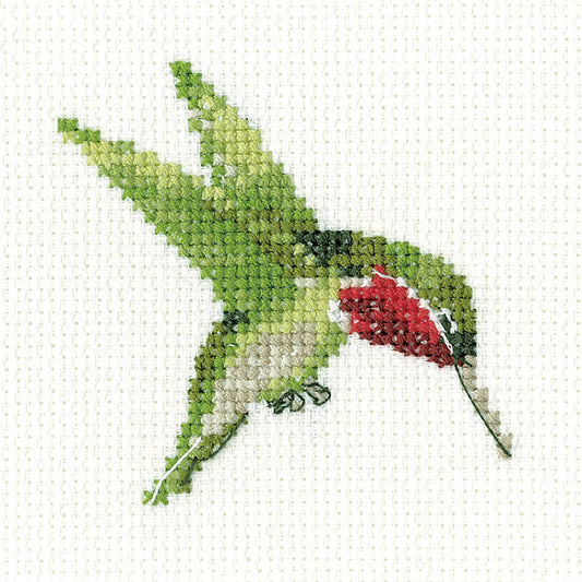 Little Friends Hummingbird cross stitch kit - LFHB1909