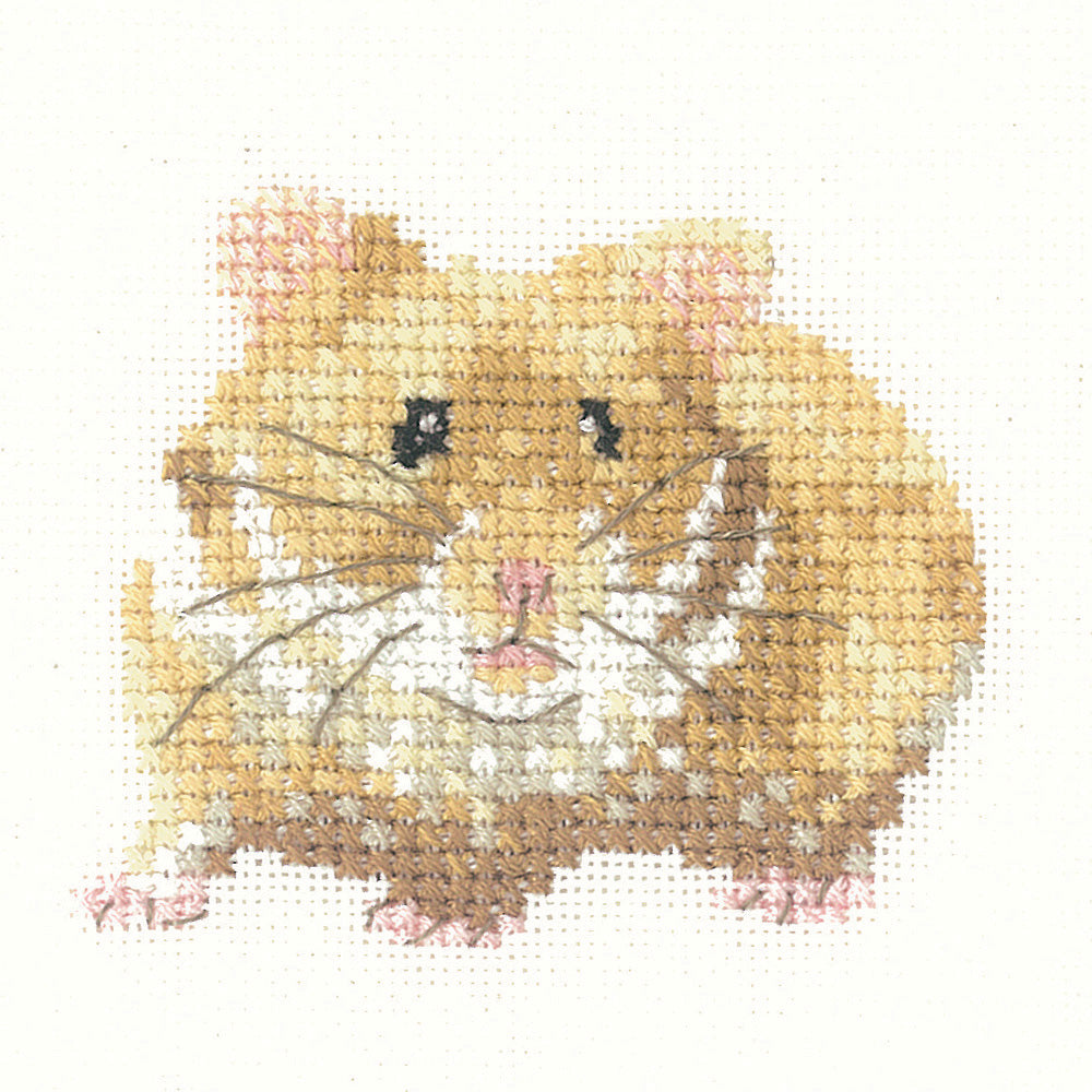 Little Friends Hamster cross stitch kit - LFHS1889