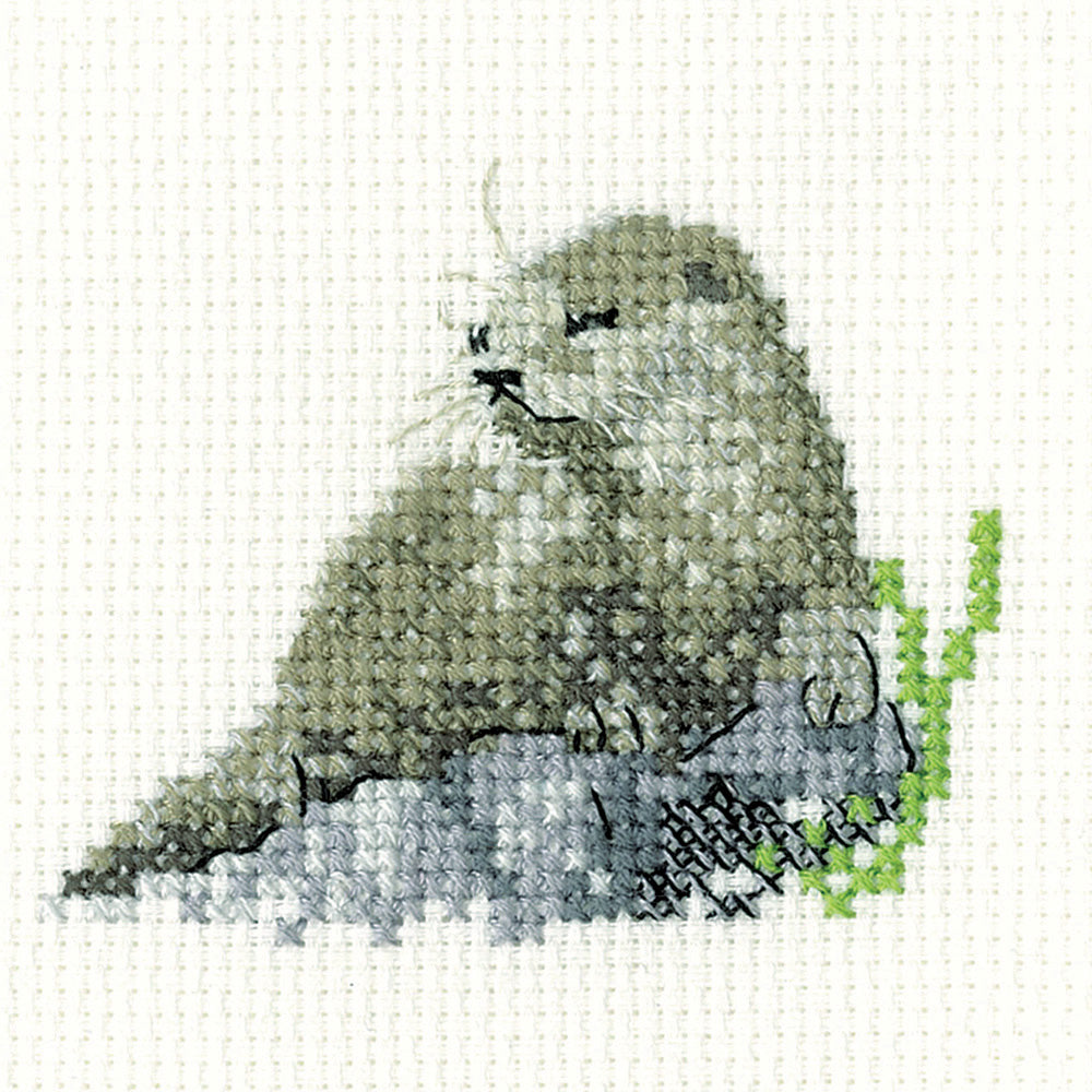 Little Friends Otter cross stitch kit - LFOT1699