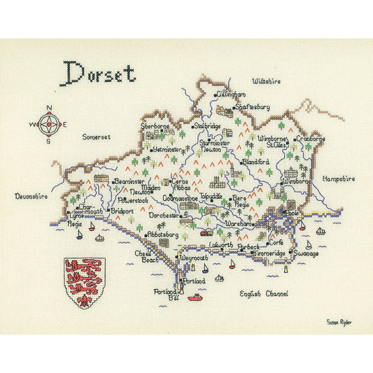 Dorset cross stitch chart pack - MDT081C