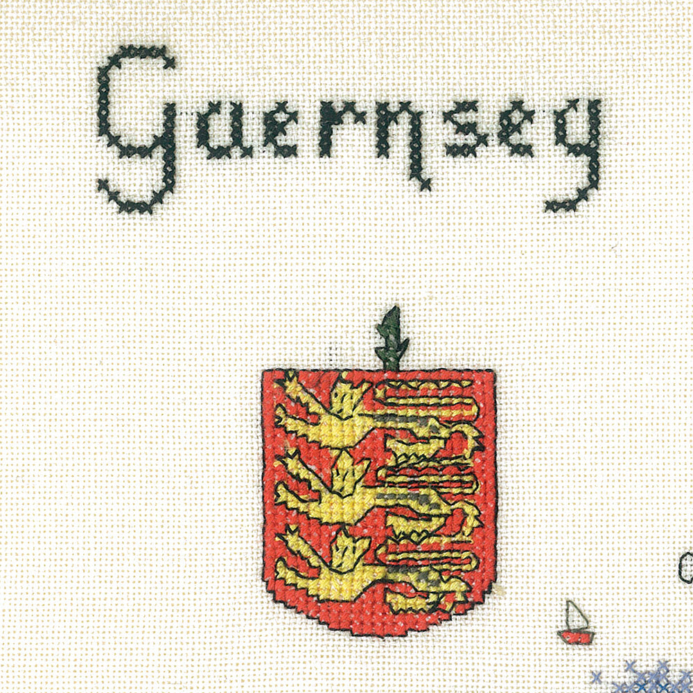 Guernsey cross stitch chart pack - MGU195C