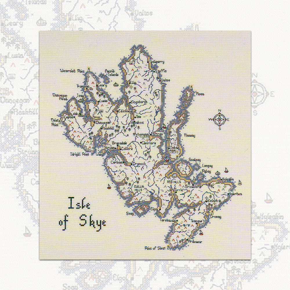 Isle of Skye cross stitch chart pack - MIS237C