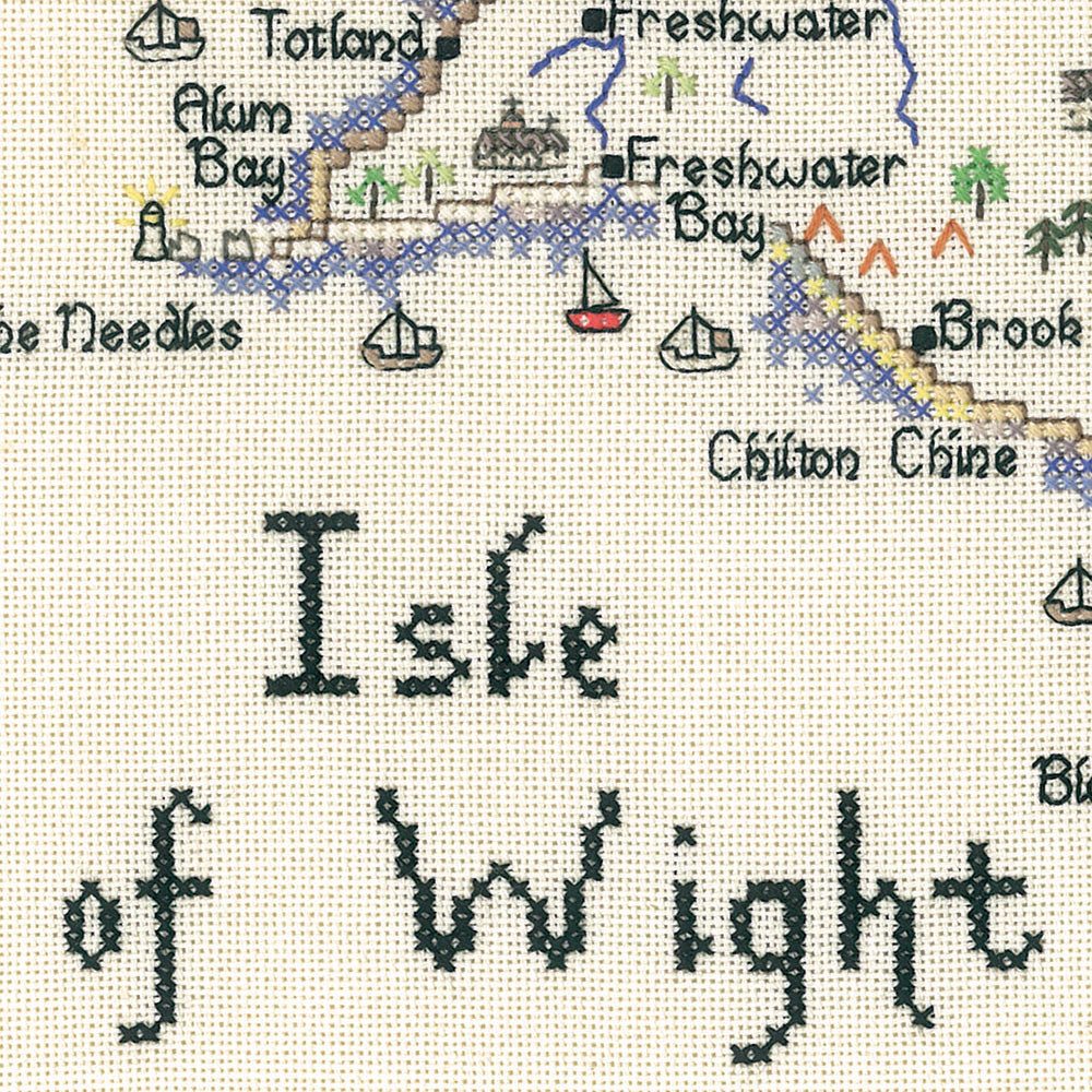 Isle of Wight cross stitch chart pack - MIW235C