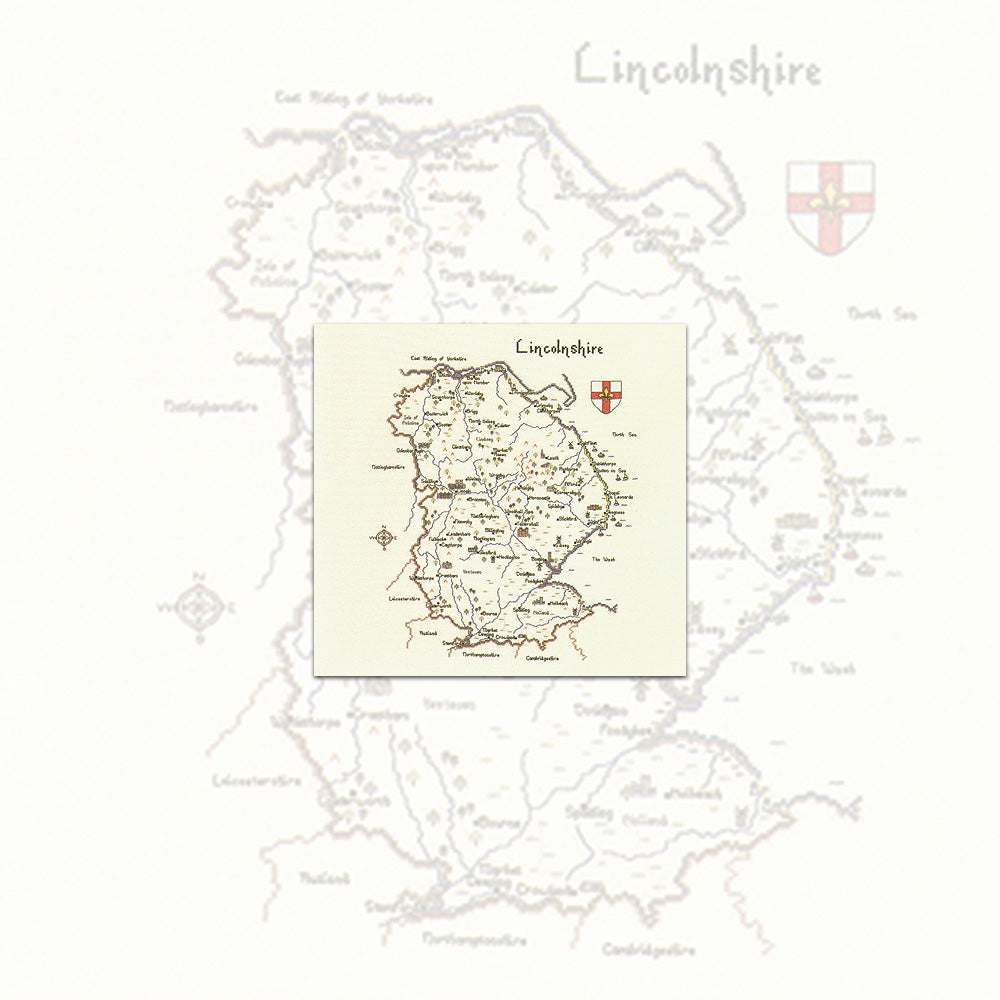 Lincolnshire cross stitch chart pack - MLC112C