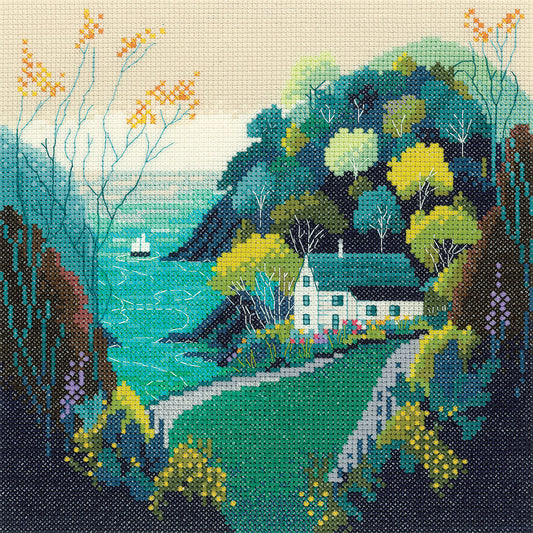 Hidden Valley cross stitch kit - MSHV1686