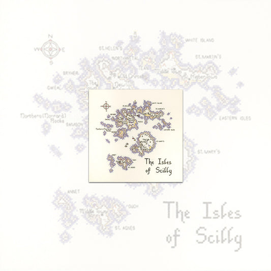 Isles of Scilly cross stitch chart pack - MSI286C