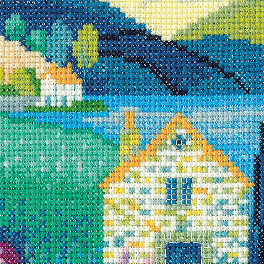 Peaceful Retreat cross stitch kit - MSPR1708