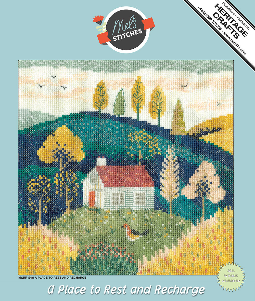 A Place to Rest and Recharge  cross stitch kit - MSRR1945