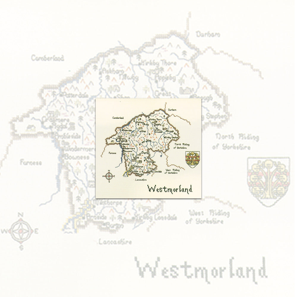 Westmorland cross stitch chart pack - MWM088C