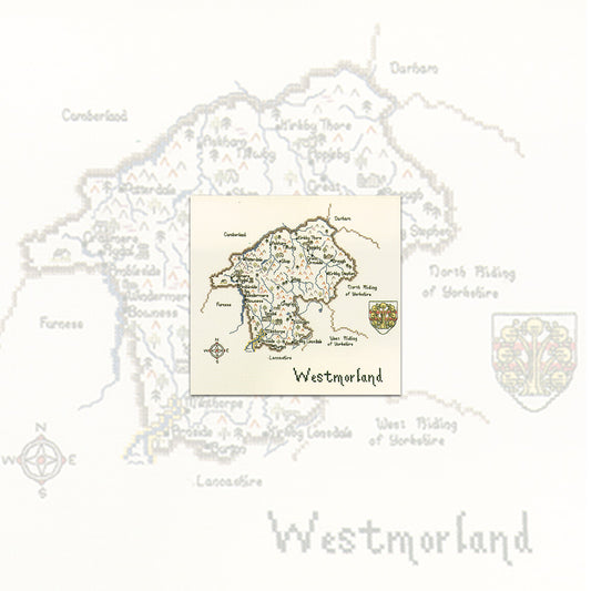 Westmorland cross stitch chart pack - MWM088C