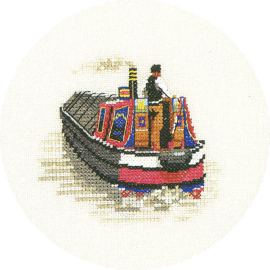 Traditional Narrow Boat cross stitch kit - NBTN945